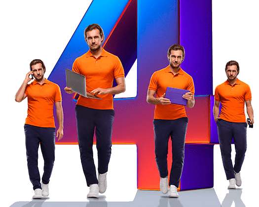 Великолепная четверка Ростелеком в&nbsp;деревня Скакуны (Пермский край)